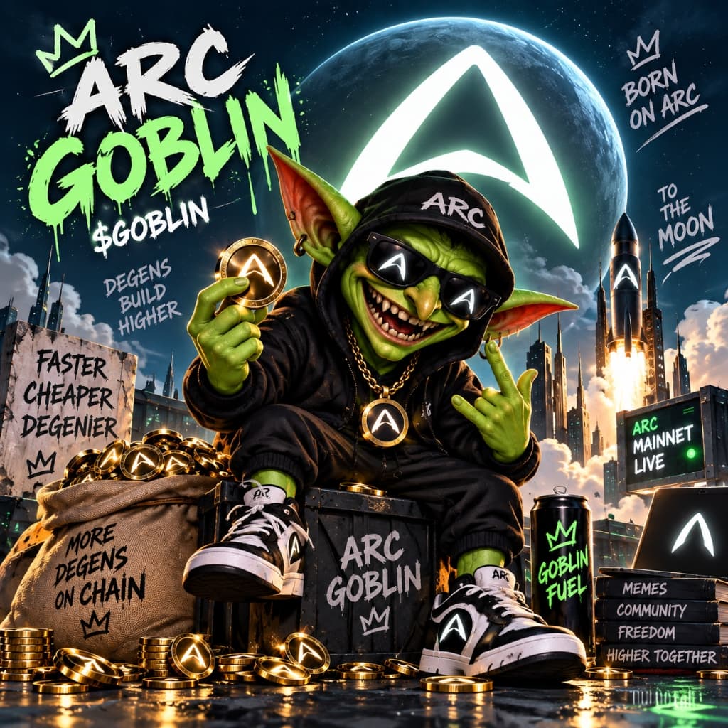 ARC Goblin - Official Meme Mascot of Arc Mainnet